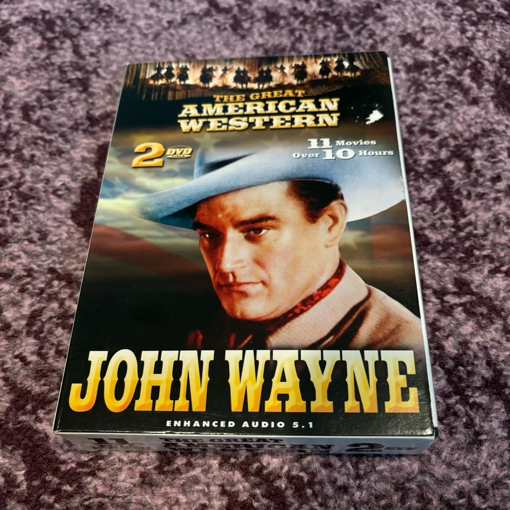 NWT The Great American Western John Wayne NEW 2 DVD Set 11 Movies 10 Hours Retro